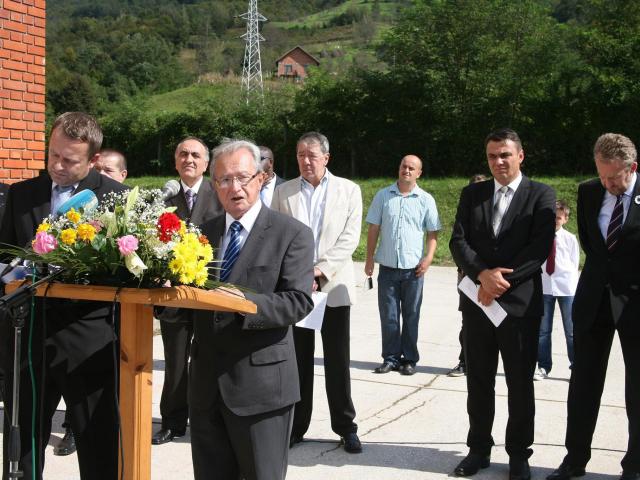 Opening of SENSE - Documentation center Srebrenica, Potočari