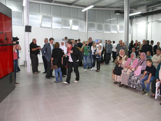 Opening of SENSE - Documentation center Srebrenica, Potočari