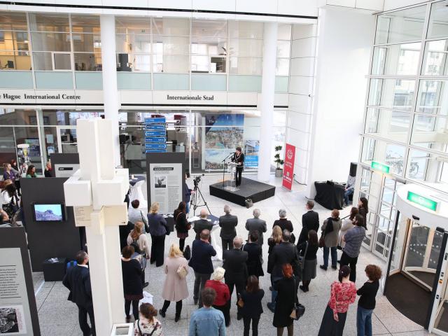 Exhibition Targeting Monument opened in The Hague City Hall